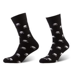Шкарпетки чорні Cavalier 10001, 39-40